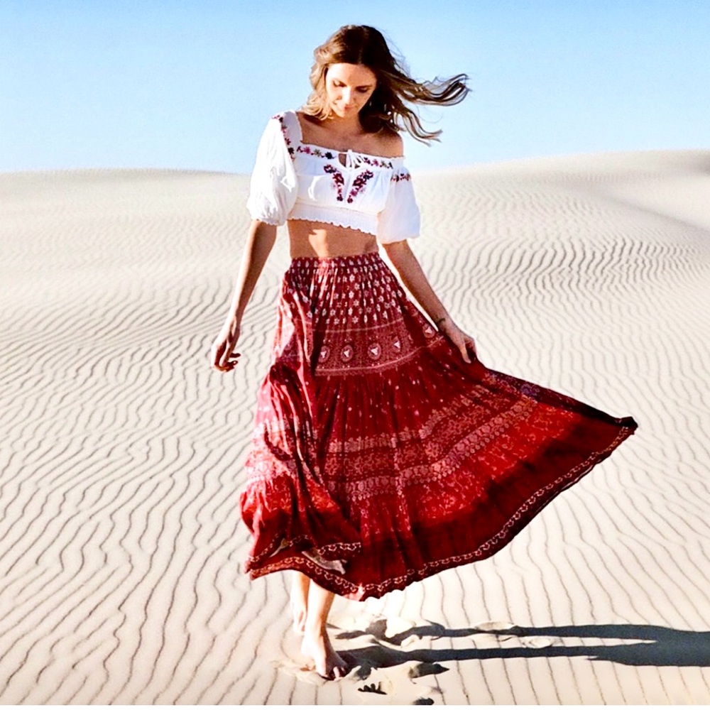 Spell & The Gypsy Collective | Tuula Gypsiana Maxi Skirt Rare! So XS - Picture 3 of 8